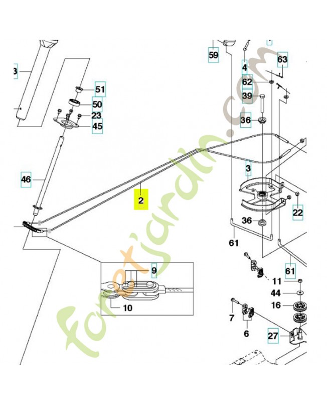 Câble référence 580821601
