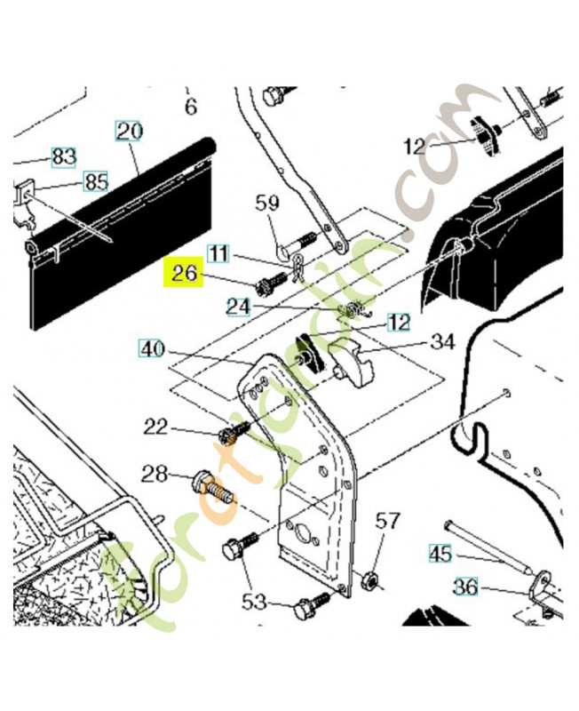 Vis référence 532419945 Vis référence 532419945