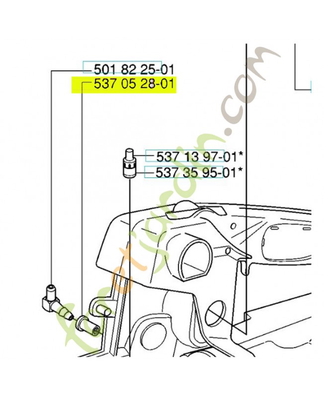 Douille référence 537052801