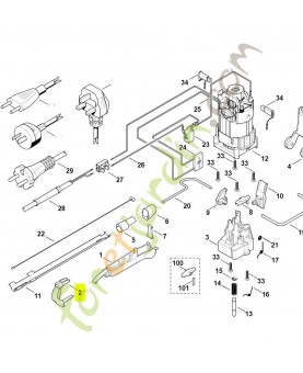 Levier de commande référence 6460-792-8805