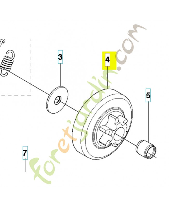 Tambour d'embrayage