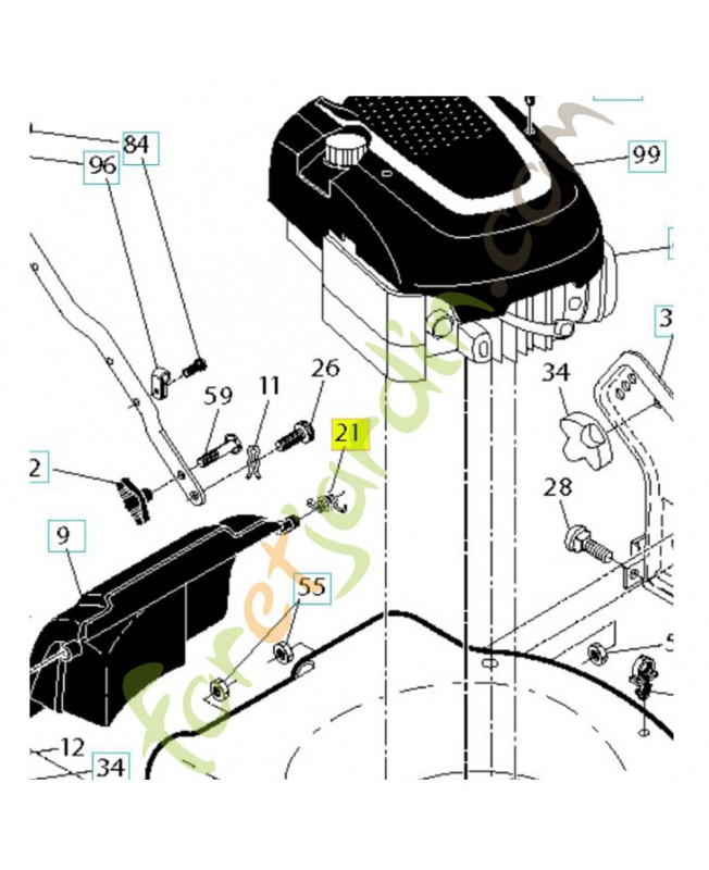 Ressort référence 532419949 Ressort référence 532419949