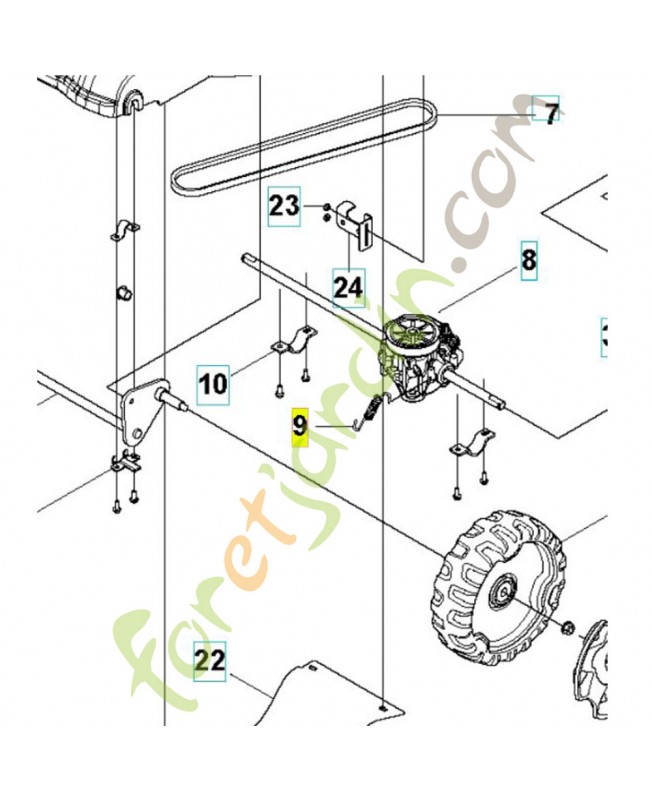 Ressort référence 586919401