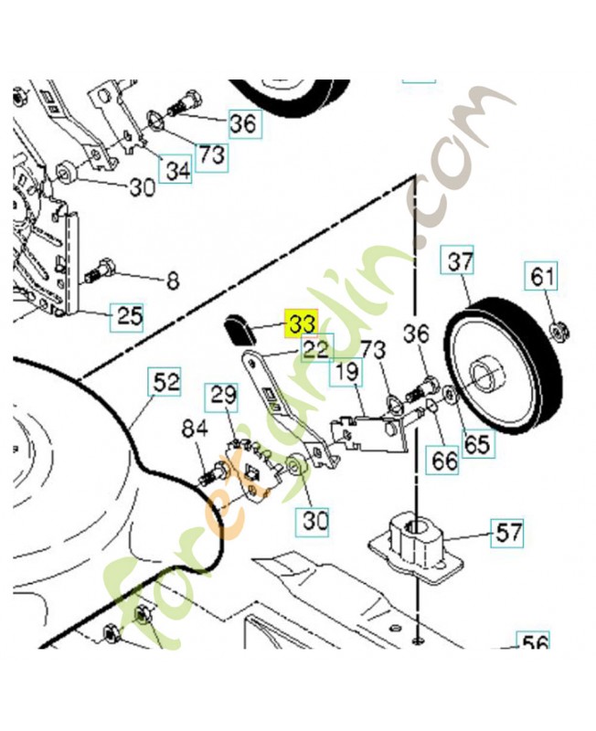 Embout plastique référence 532701037