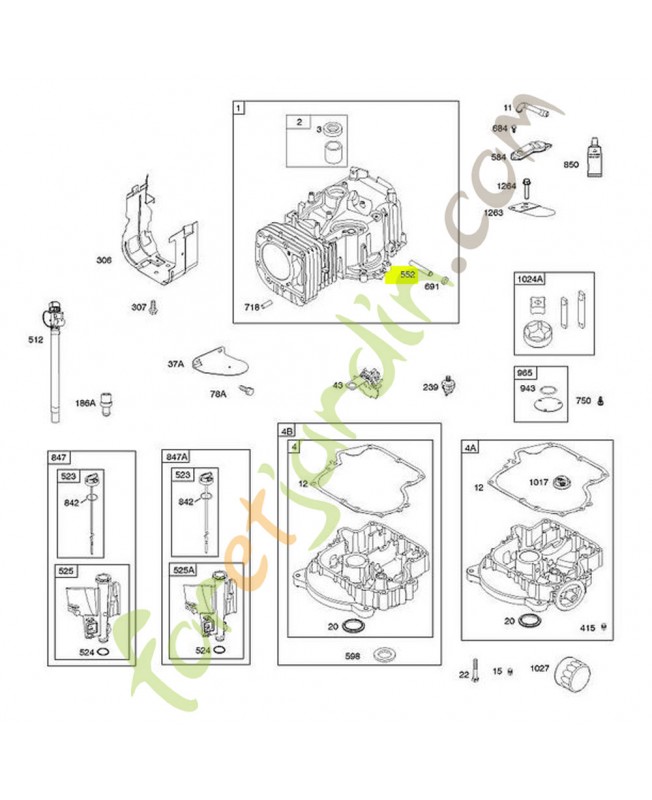 697144 bague manivelle regulat