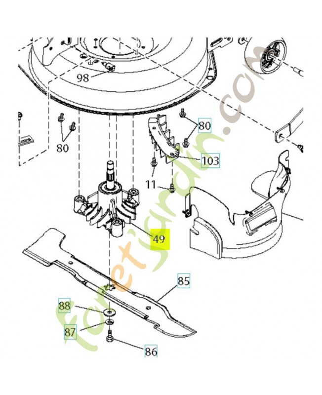 Support référence 529910001