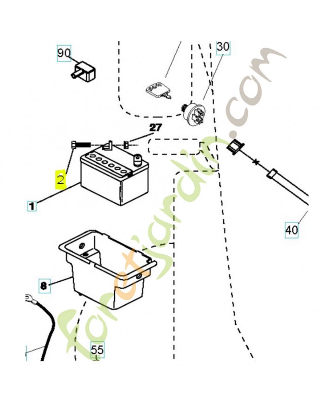 Vis  référence 874760412 Vis  référence 874760412
