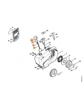 Bouchon reservoir essence