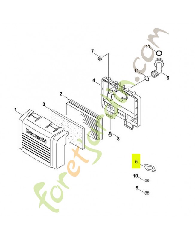 Joint d’échappement référence 001-149-0601