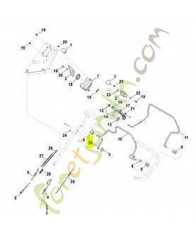 Pièce de raccordement référence 6374-764-2000