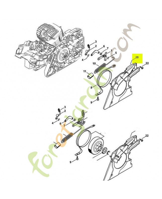 Couvercle référence 1141-021-1101