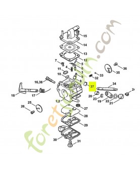 Gicleur a soupape référence 4134-121-5402