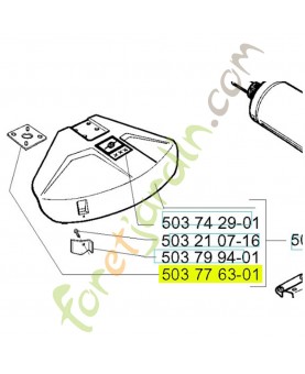 Plaque référence 503776301