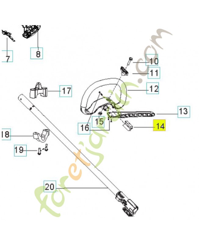 Pièce d'espacement 503940301