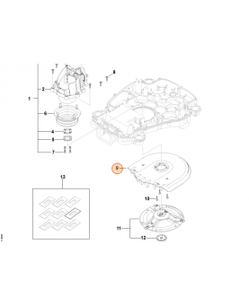 Corps Stihl ref.  IA01-701-1002