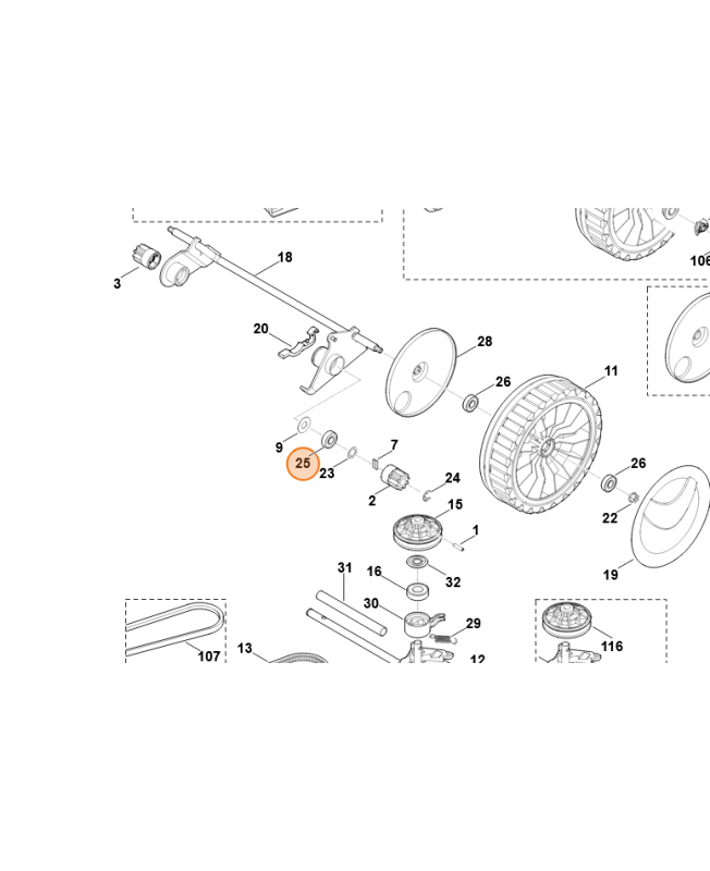 Roulement rainuré à billes-6001-2rs-