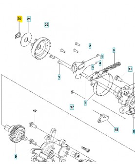 clips husqvarna 574797701