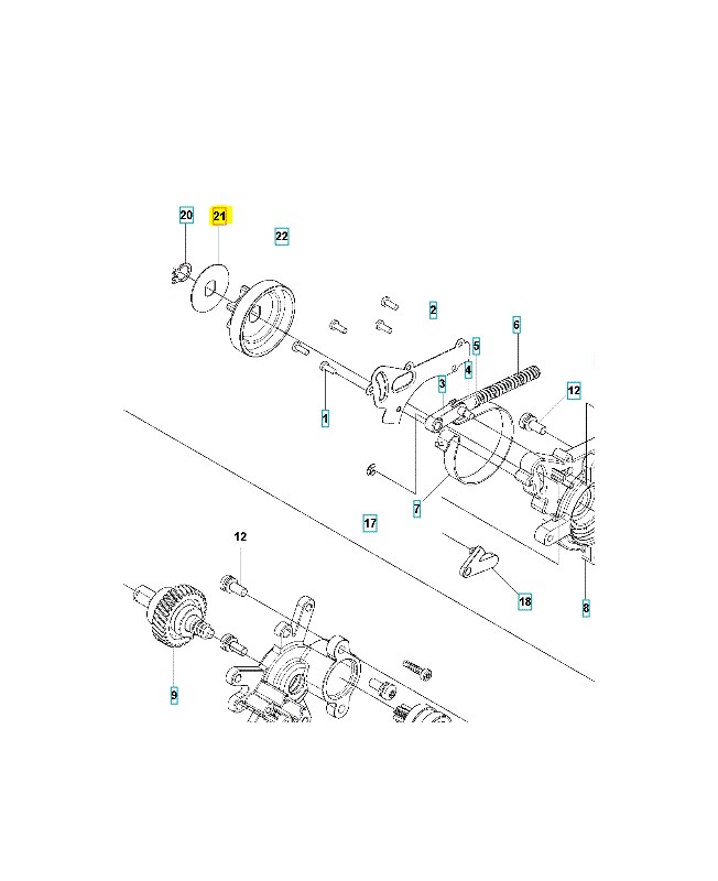 rondelle husqvarna 585602001
