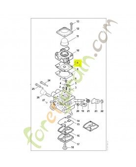 Membrane de réglage