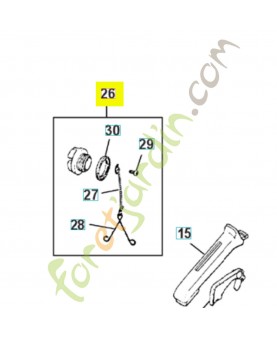 Bouchon de réservoir