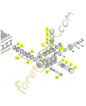 Bloc soupape complet