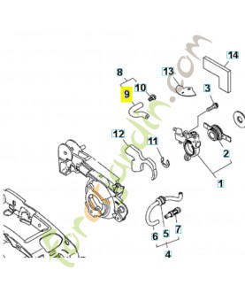 Tuyau Husqvarna ref. 521524101