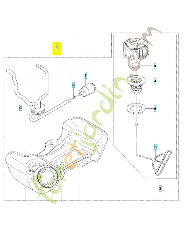 Réservoir d'essence