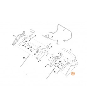 Demi-carter 6375-764-0601. Pièce de rechange Sithl