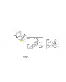 491588s Filtre à air plat Briggs & Stratton 0003-000-0182