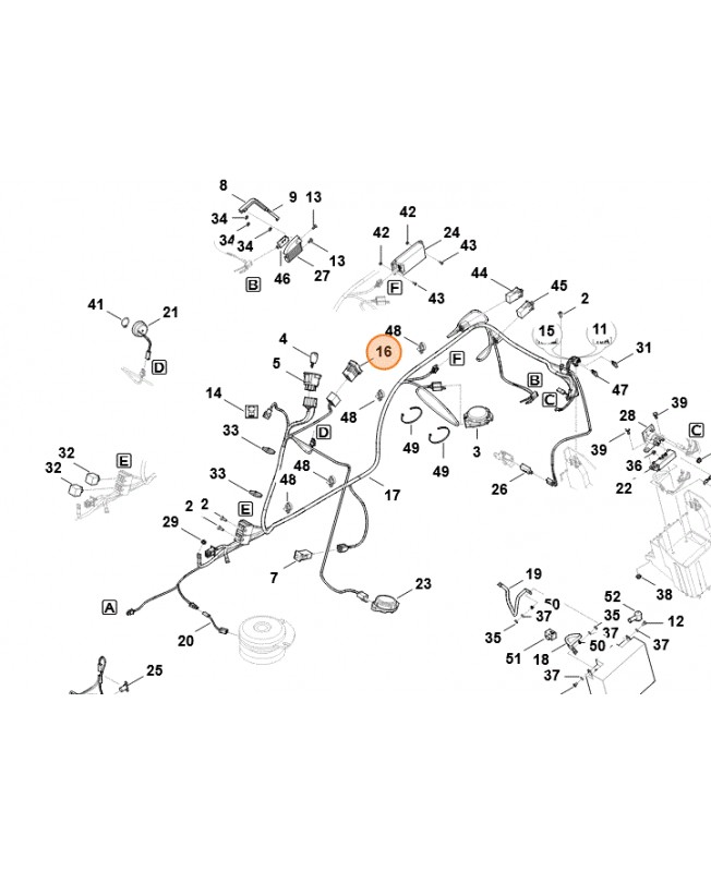 contacteur stihl 6170-430-0570