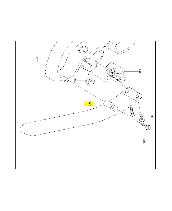 Poignee  référence 503997804