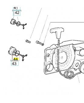 joint torique 538235510. Pièce de rechange Husqvarna