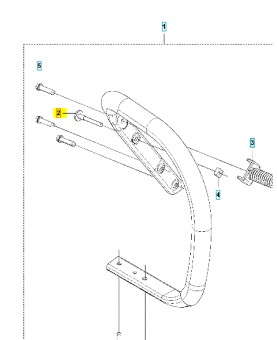 vis husqvarna 504064501