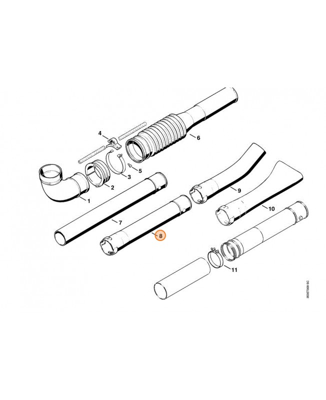 Tube de soufflage