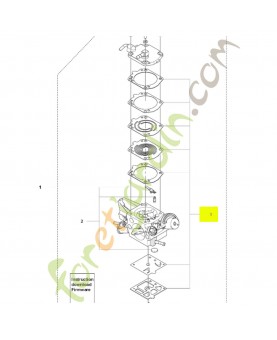 Jeu de joints 529508802- Pièce détachée Husqvarna