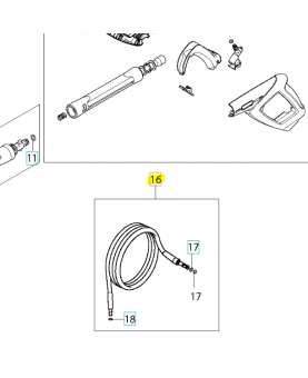 tuyau husqvarna 592617601