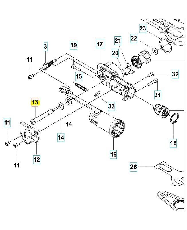 arbre husqvarna 597958501