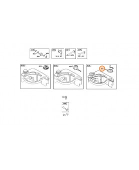 Bouchon de réservoir 591003 Briggs & Stratton remplace 00030002712