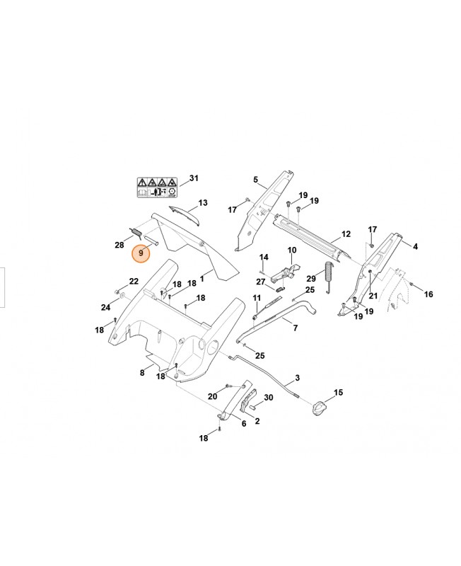boulon stihl 6340-706-5901 boulon stihl 6340-706-5901