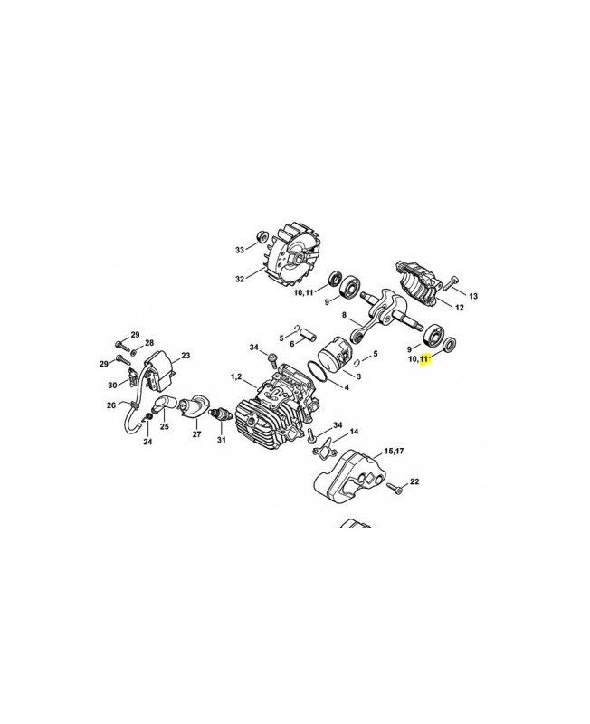 joint spi stihl 9639-003-1206