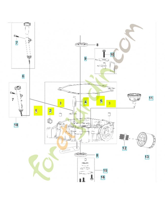 KIT COUVERCLE DE CARTER