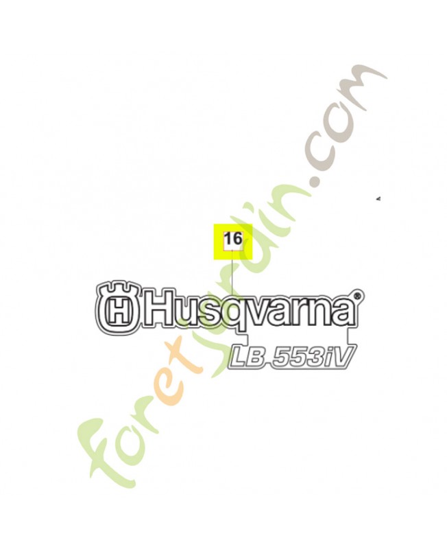 Autocollant lb 553iv