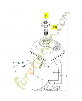 Bouchon de reservoir