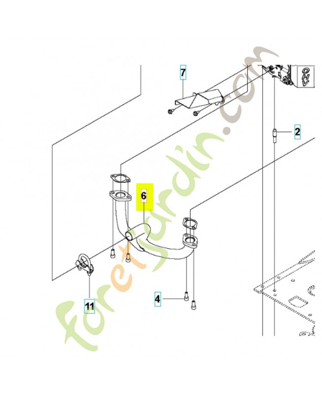 Pièce intermédiaire