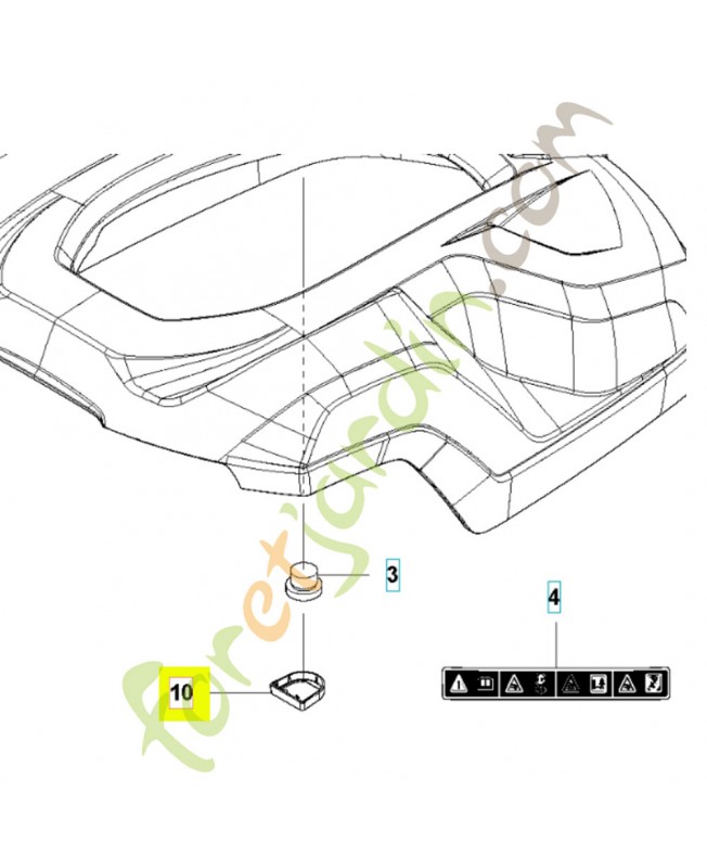 Plaque de sécurité