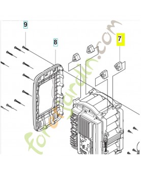 Amortisseur 529965001- Pièce détachée Husqvarna