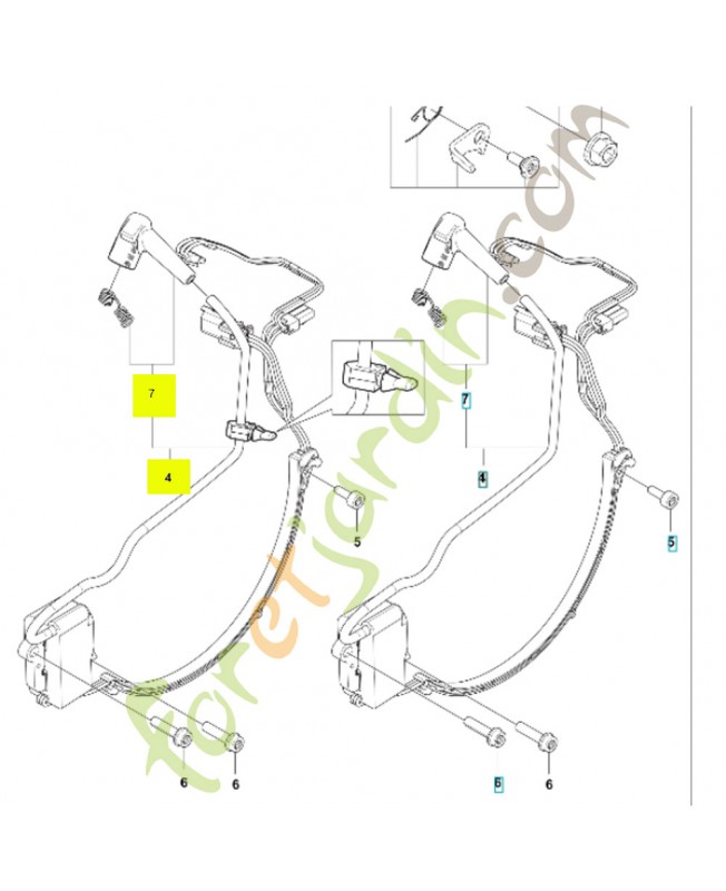 Module d'allumage 529965402 - Pièce détachée Husqvarna