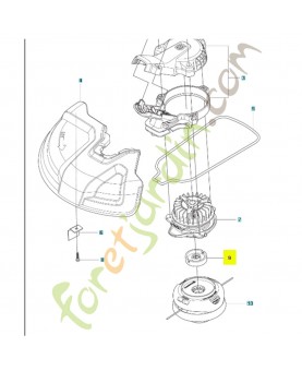Rondelle d'espacement 529970401
