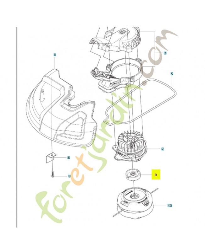 Rondelle d'espacement 529970401