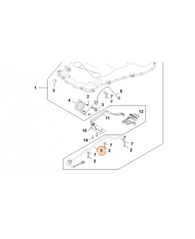 cable stihl IA014400307